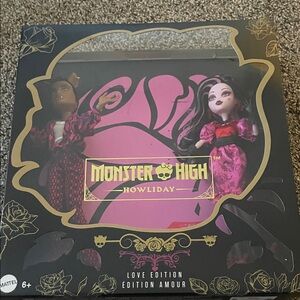 Monster High Howliday Love Edition Claud and Draculaura